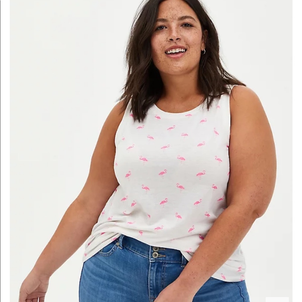 Torrid Flamingo Tank Top